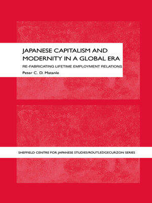 cover image of Japanese Capitalism and Modernity in a Global Era